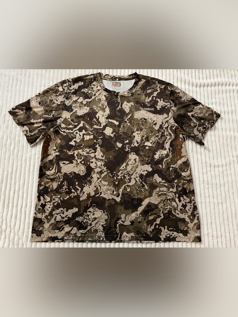 Magellan Outdoors Hunt Gear Camo Tee - Brown/Olive/Tan